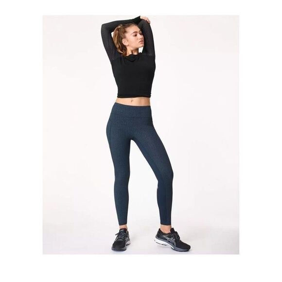 Sweaty Betty Zero Gravity Glitter 7/8 Leggings - Picture 1 of 7